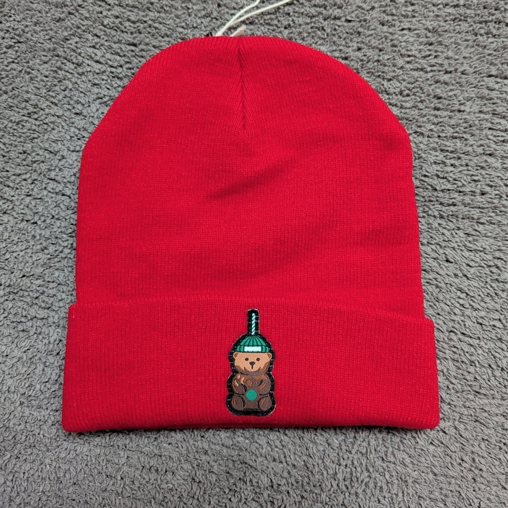 Starbucks Official Bearista Red Beanie BNWT